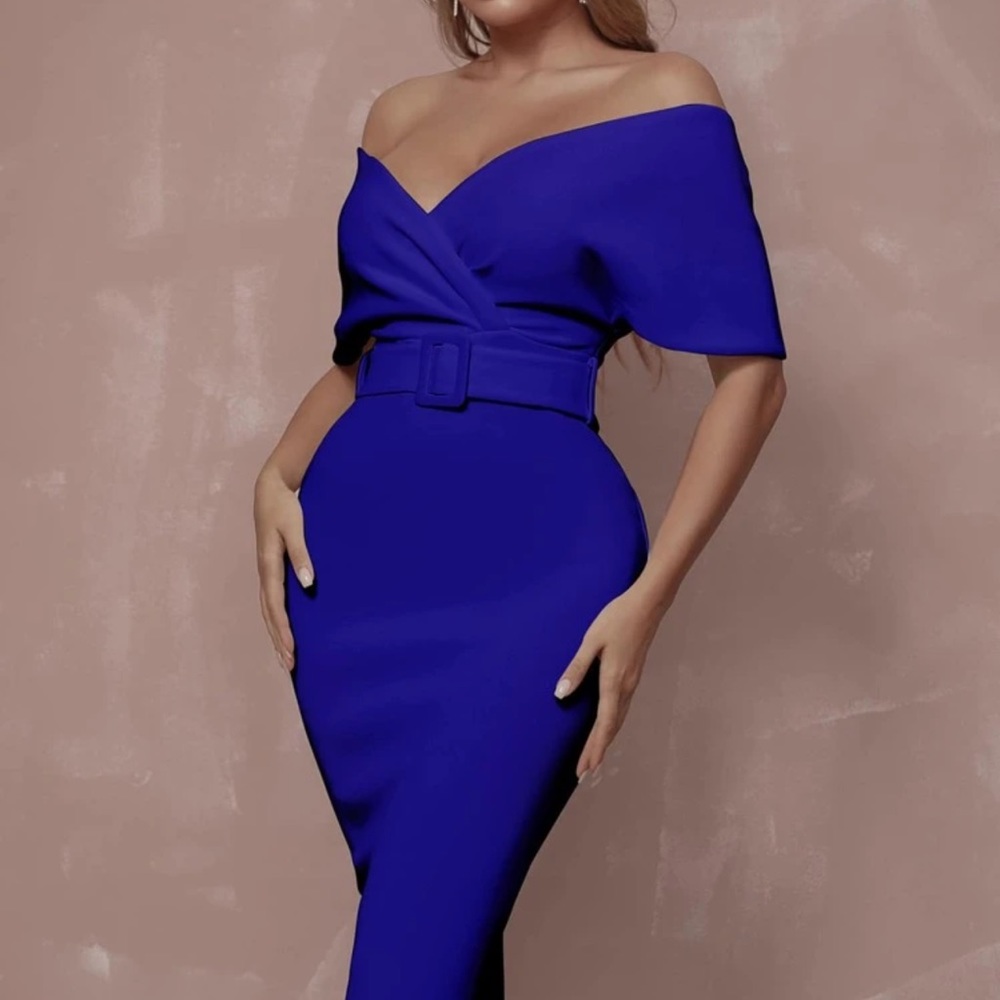 Royal Blue Dress